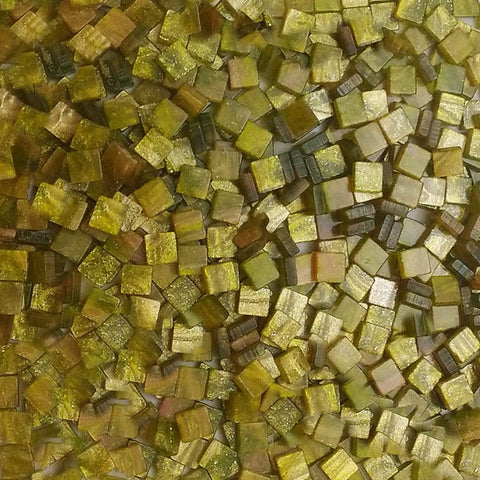 Resin mosaic tiles, 5x5 mm, Marble 101 Antiqua Moss