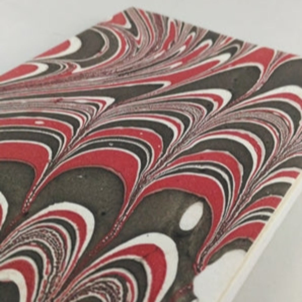 Handmade Paper  B5 book journal / Marbled print