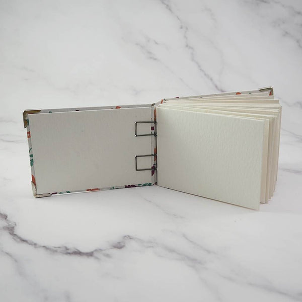Handmade Secret Belgian stitch binding - Mini book journal