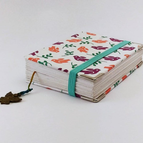 Handmade French stitch binding - Mini book journal