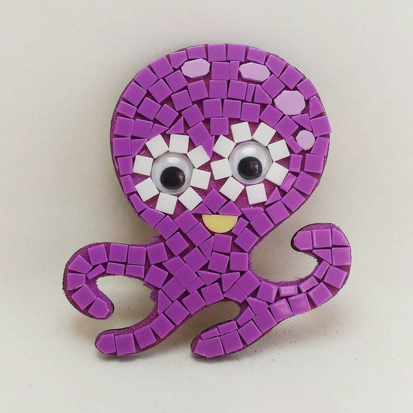 Mosaic magnet kit, Octopus