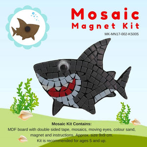 Mosaic magnet kit, Shark