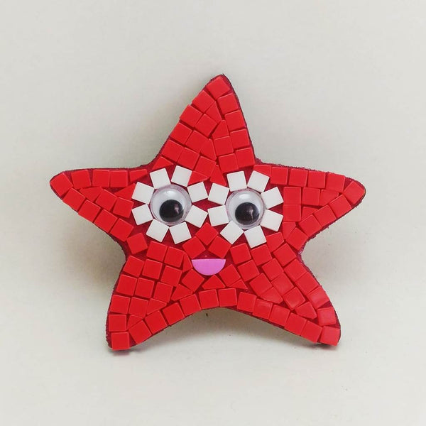 Mosaic magnet kit, Starfish
