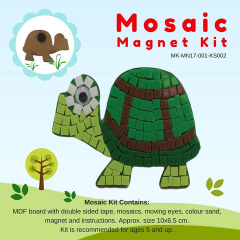 Mosaic magnet kit, Tortoise