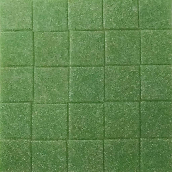 Vitreous glass mosaic tiles, 25x25 mm, Opaque Fern green