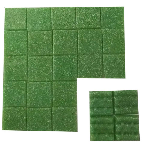Vitreous glass mosaic tiles, 25x25 mm, Opaque Fern green