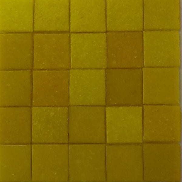 Vitreous glass mosaic tiles, 20x20 mm, Opaque Marigold
